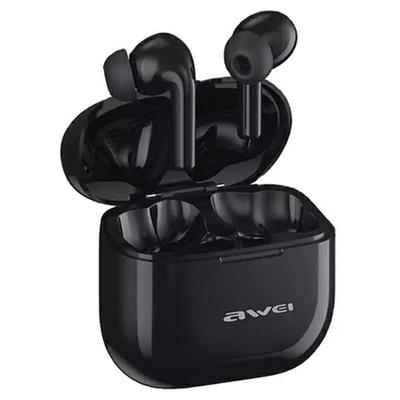 Awei Headphones Bluetooth 5.3 T1 Pro Tws + Docking Station Black/Black
