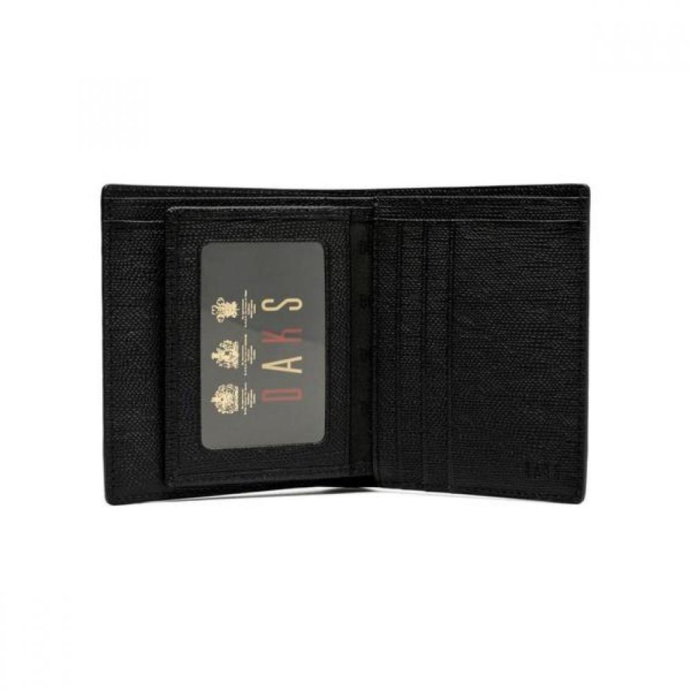 Daks Black Check Line Point Wallet Dbwa3f622bk