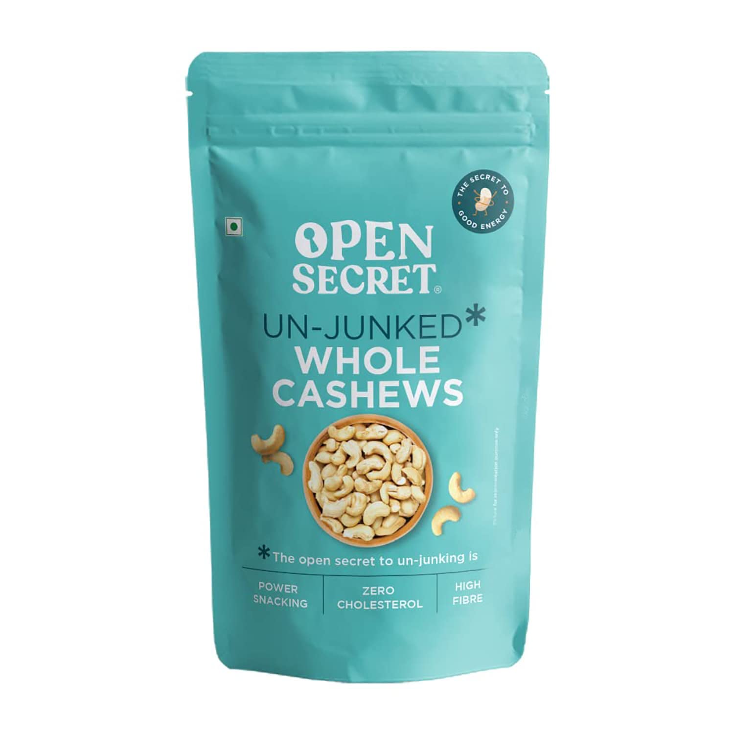 Open Secret Premium Cashew | 200g | Whole Cashew Nuts, Dry Fruits, Kaju, Healthy Snacks, Cashews, Cashew 200gm, Healthy Dry Fruits, Gluten Free &