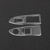 Auto Fensterheber Schalter Panel Trim Decals Aufkleber für Dodge Challenger 2008 2009 2010 2011 2012 2013 2014 Carbon Faser