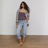 2026 Autumn European and American Fashion Women's Solid Color Ruched Bandeau Tank Top