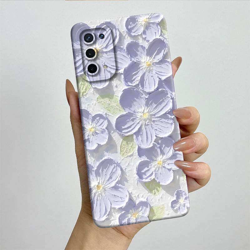For OPPO A74 5G A54 5G Case A93 5G Capa Silicone Soft Phone Funda CPH2197 CPH2195 CPH2263 Painted Printed Protective Back Cover