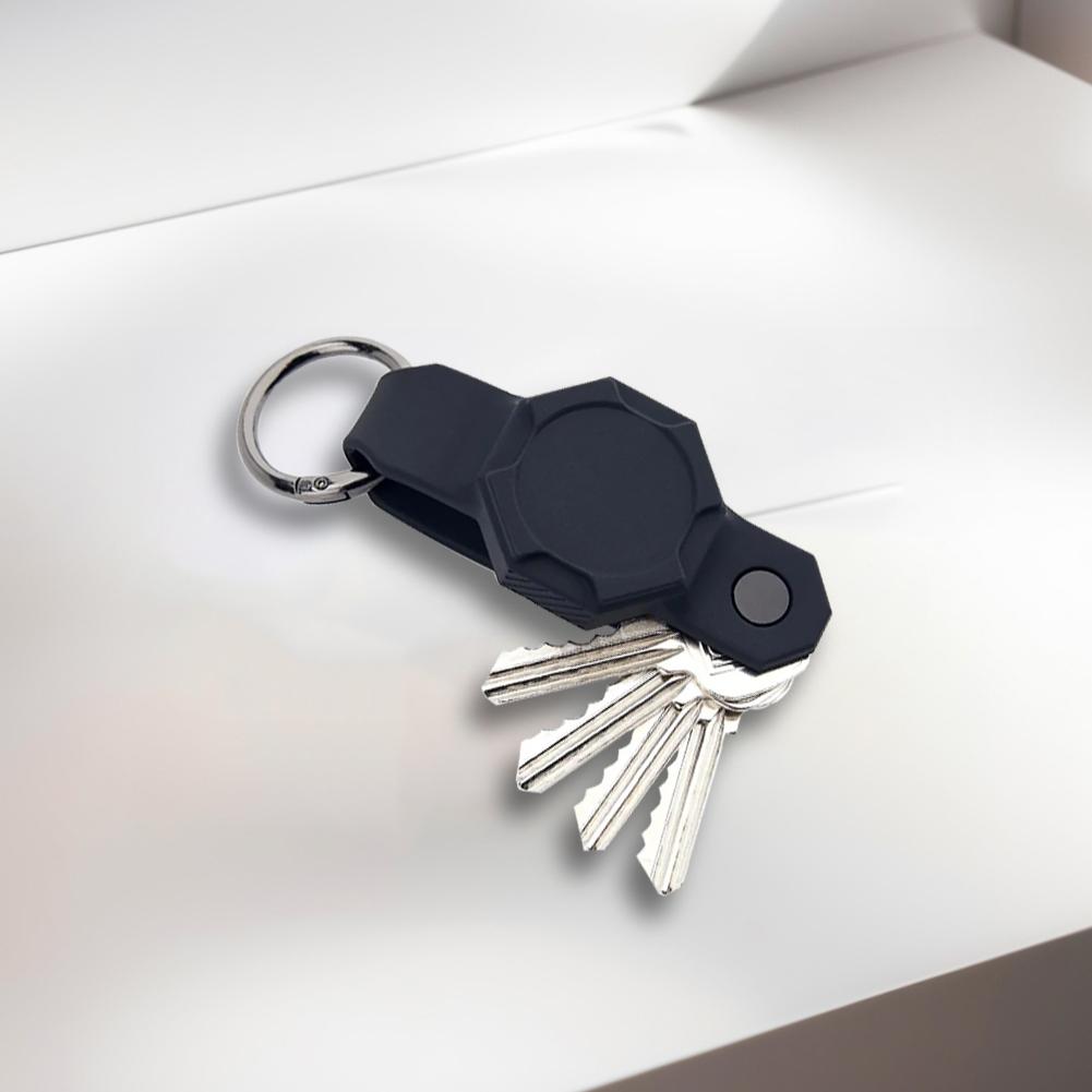 Protective Cover for Apple AirTag Waterproof Keychain Protector Anti-Lost Case with Key Organizer