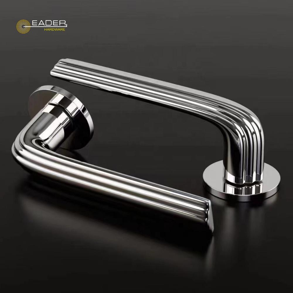 For Zinc Alloy Modern Gold Lightweight Minimalist Interior/Exterior Door Handle & Lock Customizable Finish 5+ Year Warranty