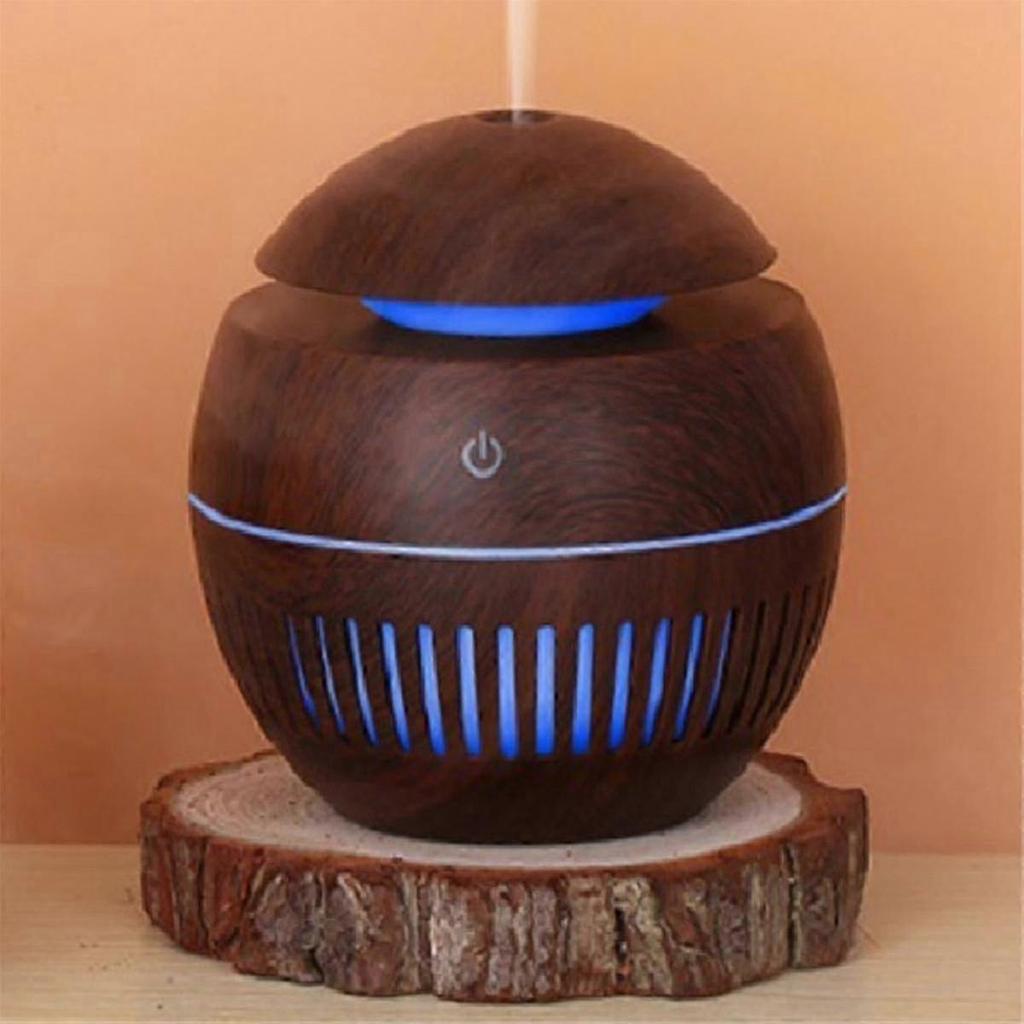 Air Humidifier Electric Air Diffuser Wood Ultrasonic Air Humidifier