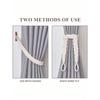 Handmade Braided Rope Curtain Tie Backs, Multiple Colors & Sizes Available, Suitable For Curtain Fixing
