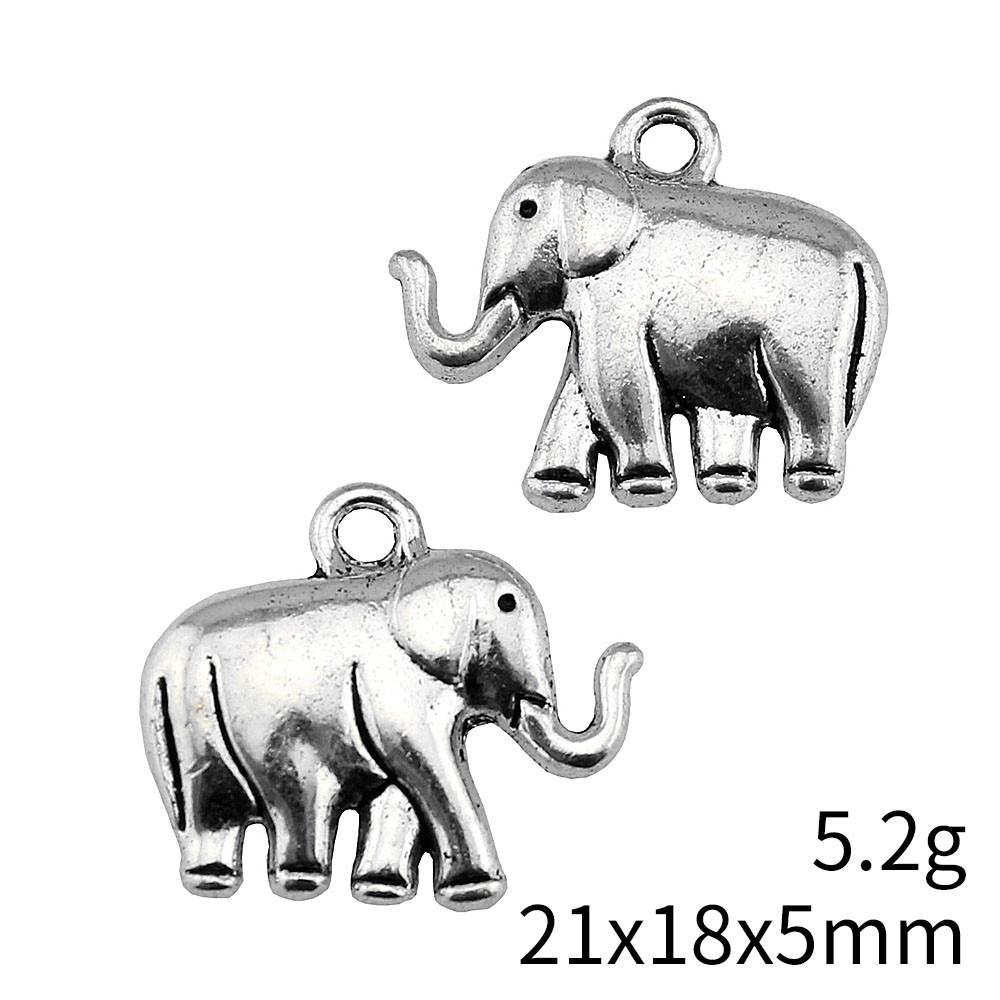 Wedding Anniversary Charms For Jewellery Making Elephant God Charms Pendant Biz Cell Phone Pendant