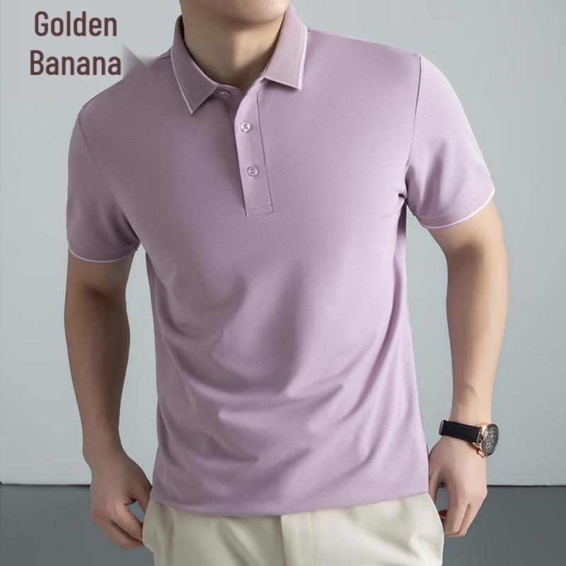 Men s 100% Cotton Short-Sleeve Polo T-Shirt 56