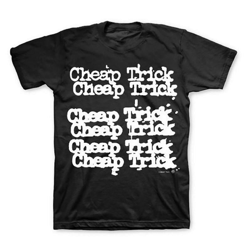 Cheap Trick Stacked Logos T-Shirt Unisex T-Shirt XXL
