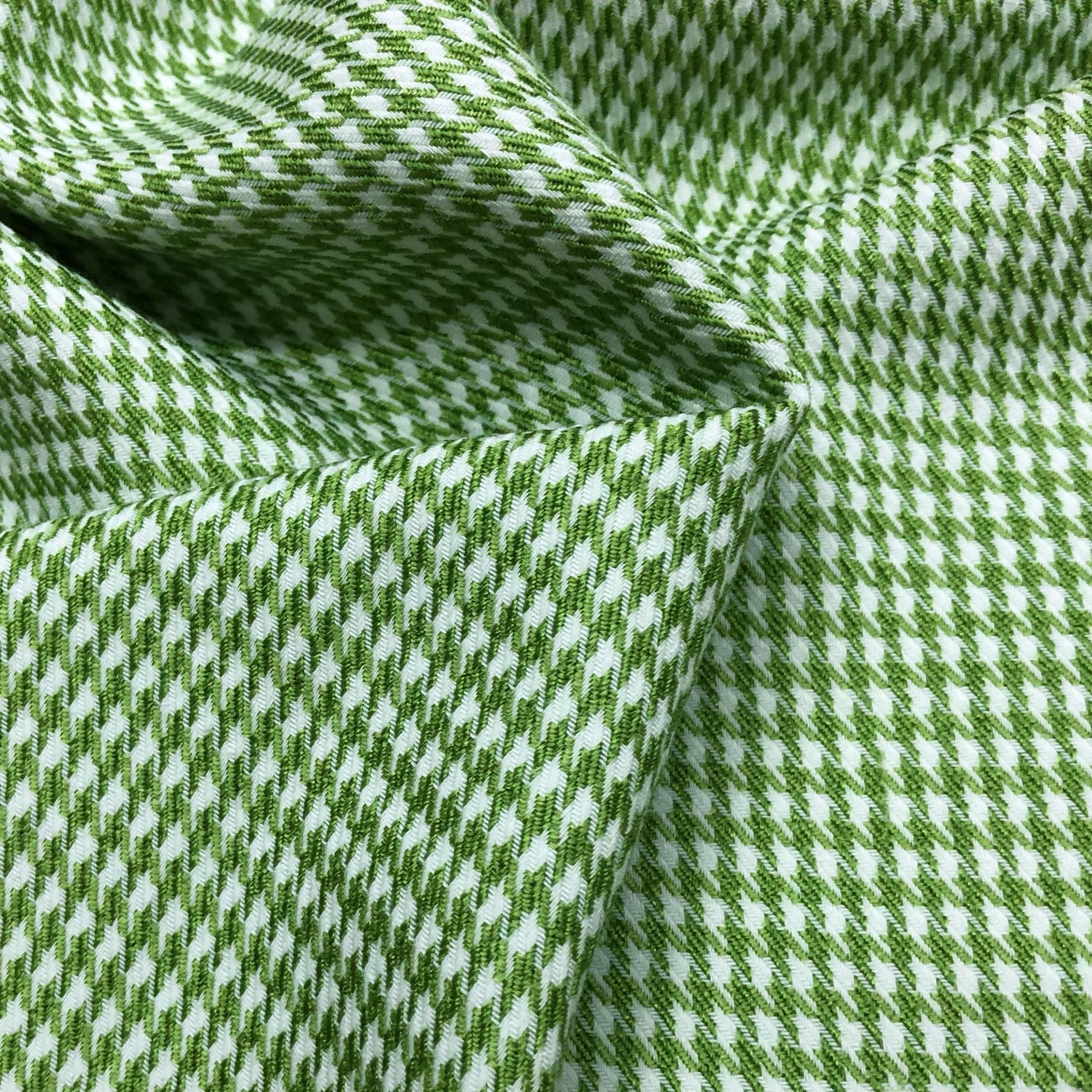 

Ele Briti Sle Spring Autumn TR Color Woven Small Plaid Elastic Fabric Vest Skirt Small Suiting Faion Material