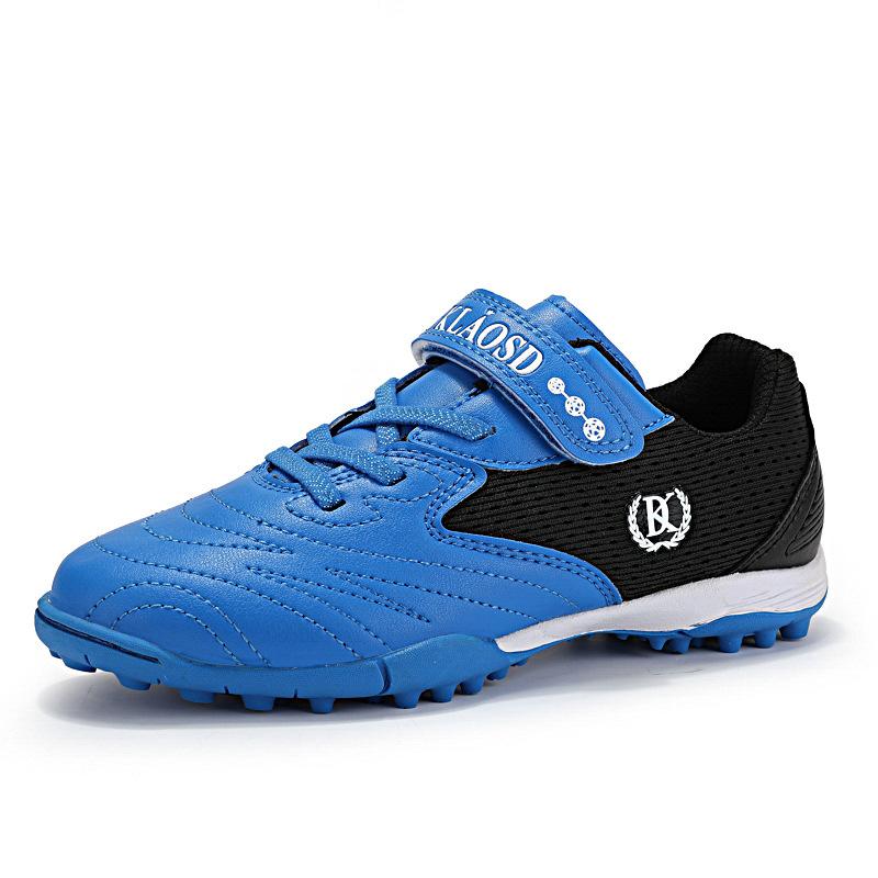 Football shoes children boys and girls sports shoes mesh broken nails primary school students broken nails sports shoes direct sales