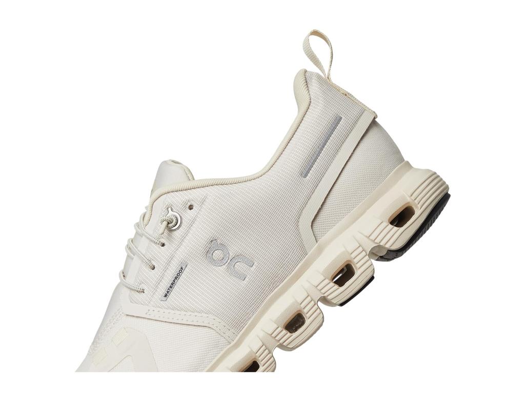 On Cloud 6 Waterproof Running Pearl Size cm Shoes, Cream, Women's, 22.0
