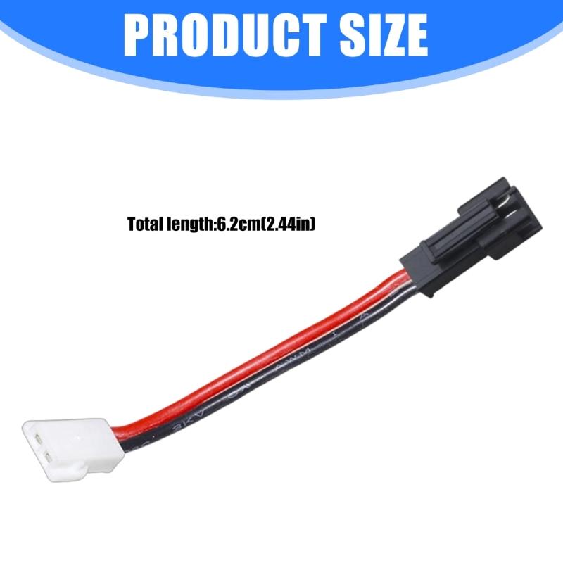 Quick connecting XH2.54 to SM2P Converters Cable for 3.7V SM2P Lithium Batteries Instantly Setups Reliable Performances