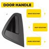 Black Rear Left Side Exterior Door Handle for Chevrolet Spark 2013 - 2015