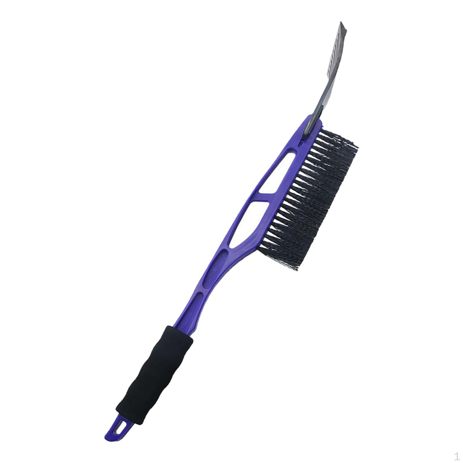 2 in 1 Snow Brush and Detachable shovels, with EVA Foam grip, Windshield Window Cleaning for Car Blue