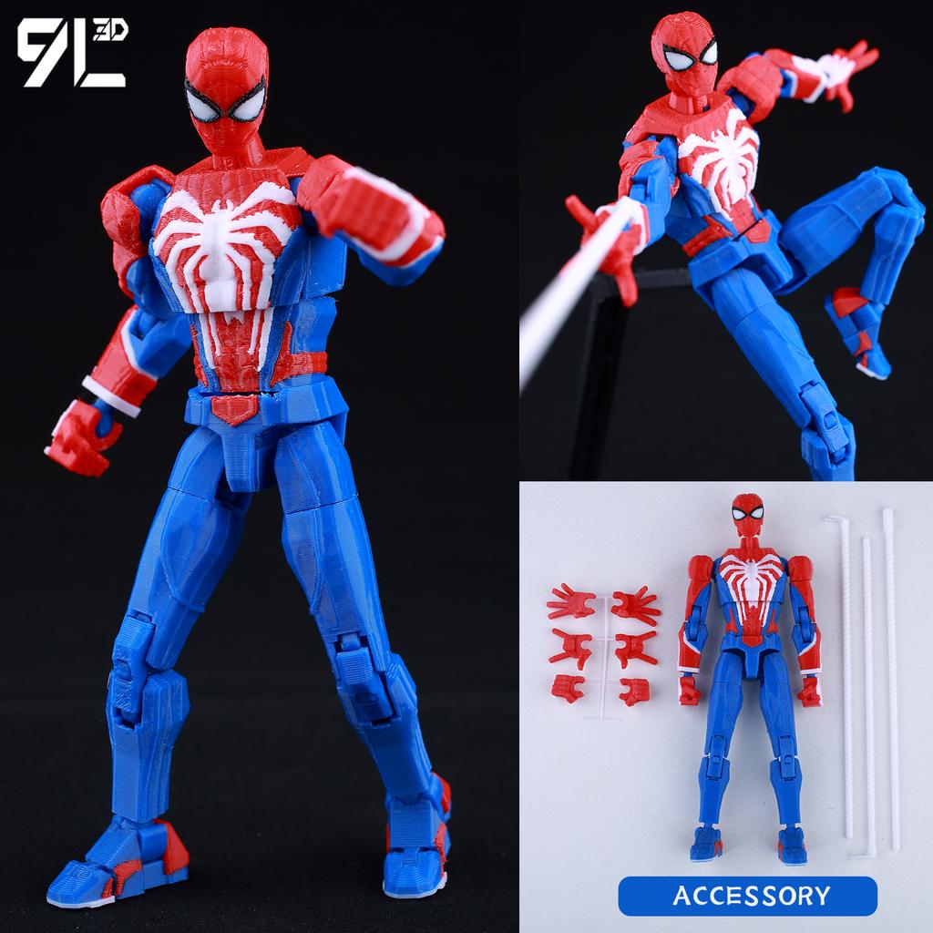 9L3D Printed Dummy13 Superheroes Superman Anime Multi-Jointed Shapeshift Toys Action Figures Mannequin T13 Model Ornaments Gifts