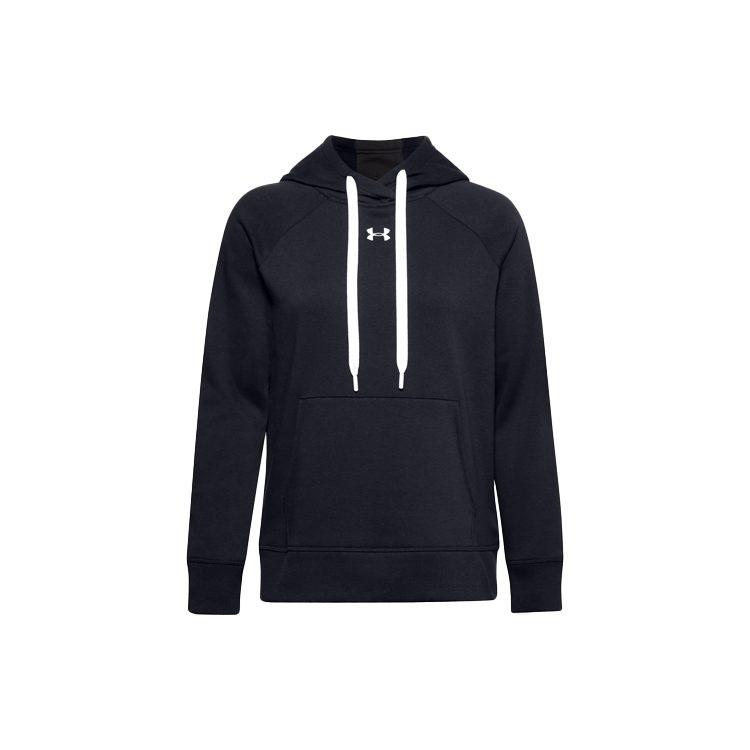 Under Armour Sweatshirts Women's Black Hooded Moderate Regular 1356317-001