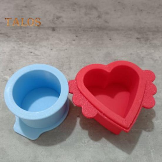 Heart And Circle Cake Pop Cutter Set 2-in-1 Plastic Cake Mold for Uniform Baking Cake Plunger Cutter