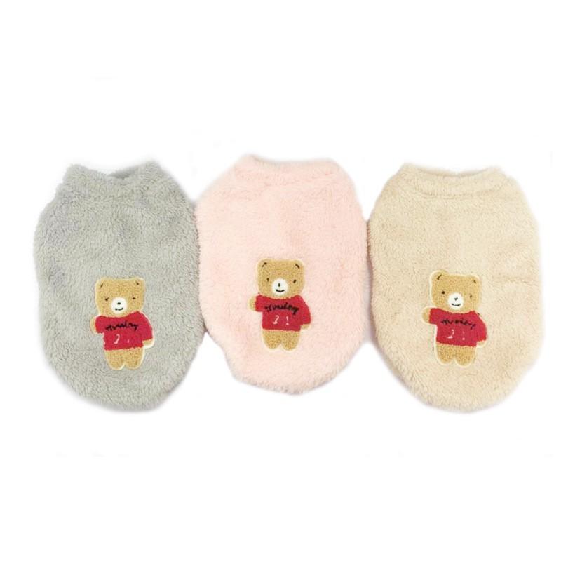 Warm Coral Fleece Cat Two-Legged Sweater Winter Pet Clothing Soft Cozy Indoor Outfit Small Medium Large