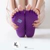 Schnürung Fünf-Finger-Socken Punktkleber Zehen Yoga-Socken Einfache Pilates-Socken Damen Barfuß-Training