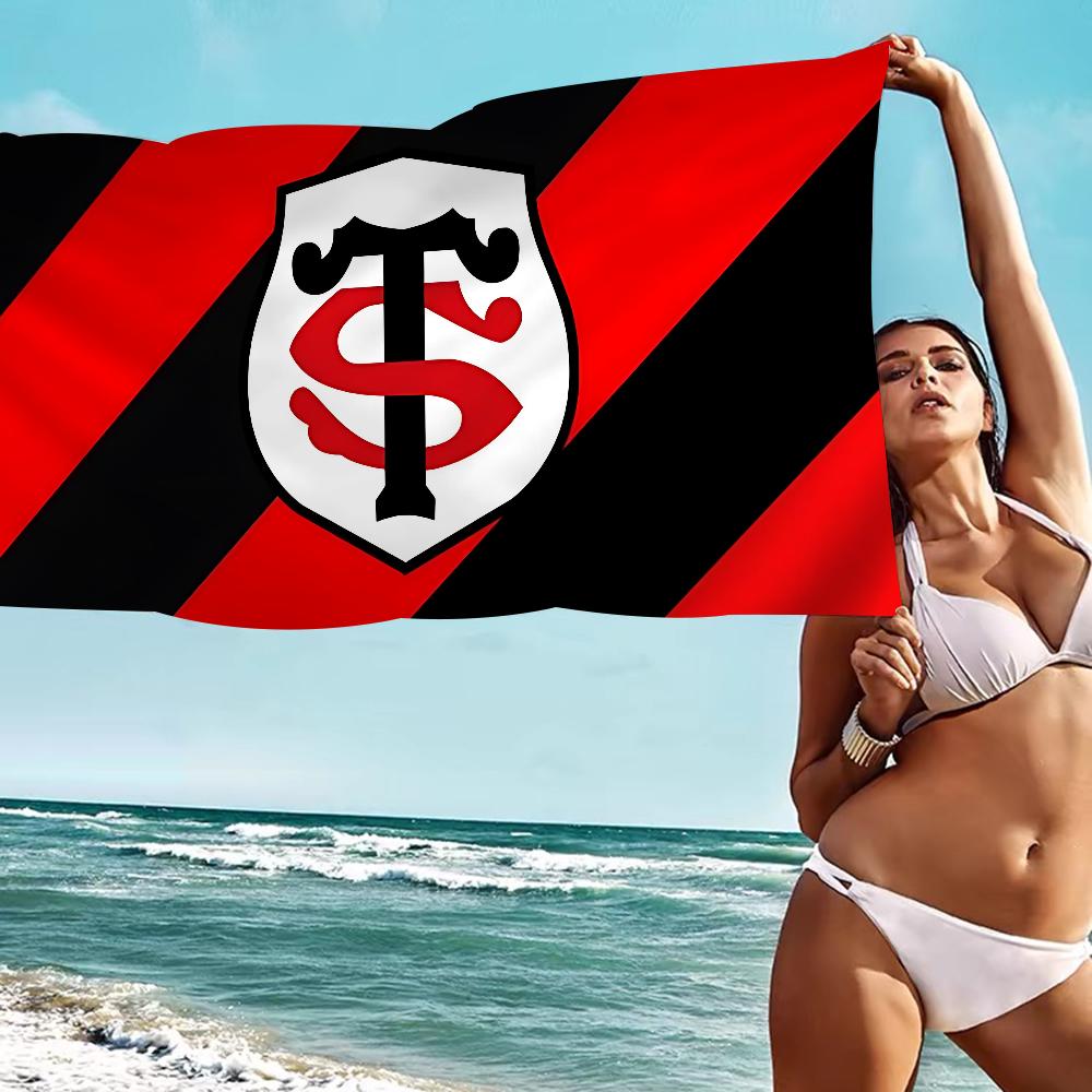 S-Stade T-Toulousain Cartoon Strandtuch Niedlich Kawaii Zimmerdeko Bad Mädchen Kinder Handtücher Für Badezimmer Dusche