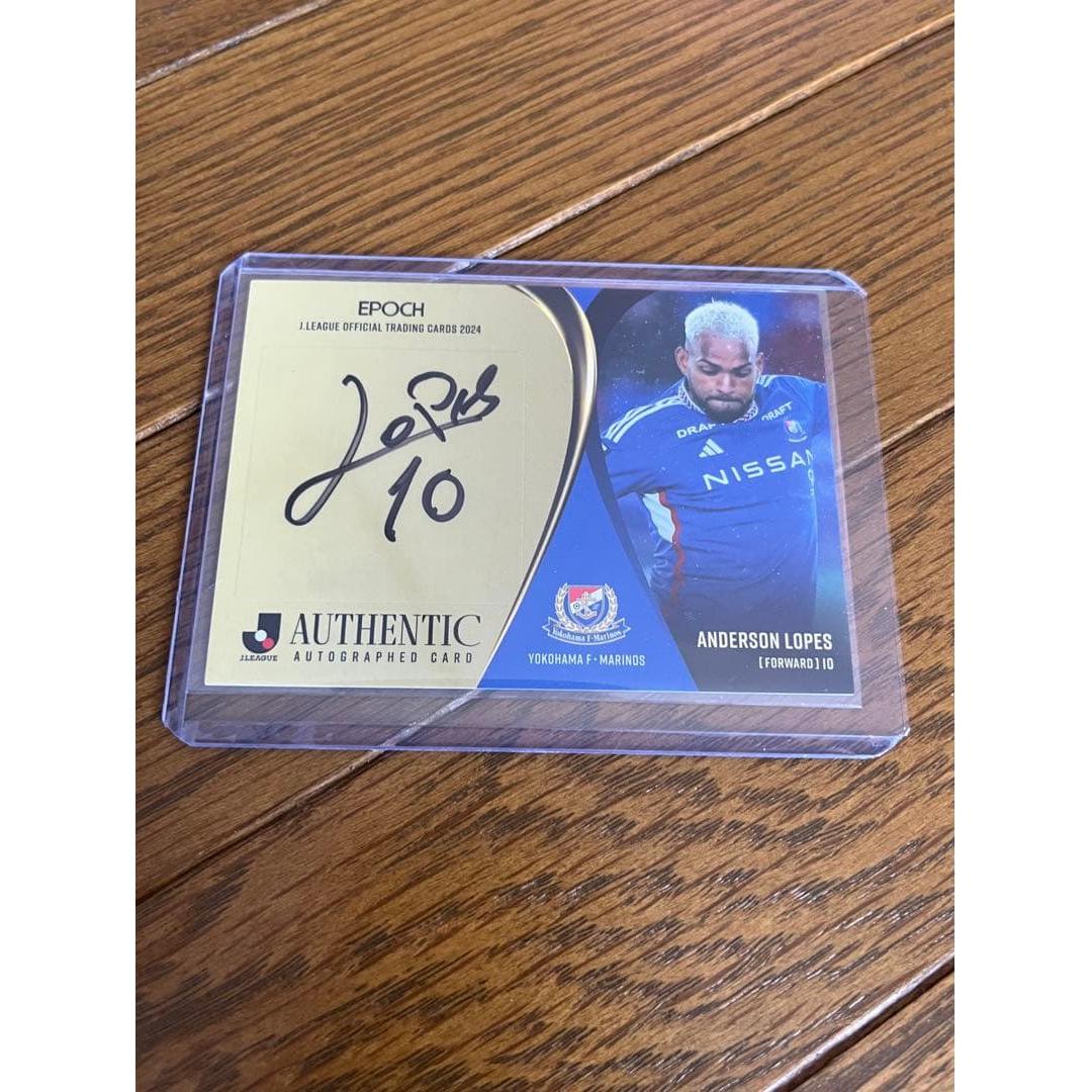 Epoch 2024 J League Yokohama F. Marinos Anderson Lopez autograph card
