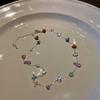 Trendy Charming Colorful Irregular Stone Necklace Bracelet For Women Girls Versatile Gorgeous Jewelry Accessories Gifts