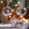 Transparent Xmas Tree Hanging Ball Cartoon Christmas Tree Pendant  Christmas