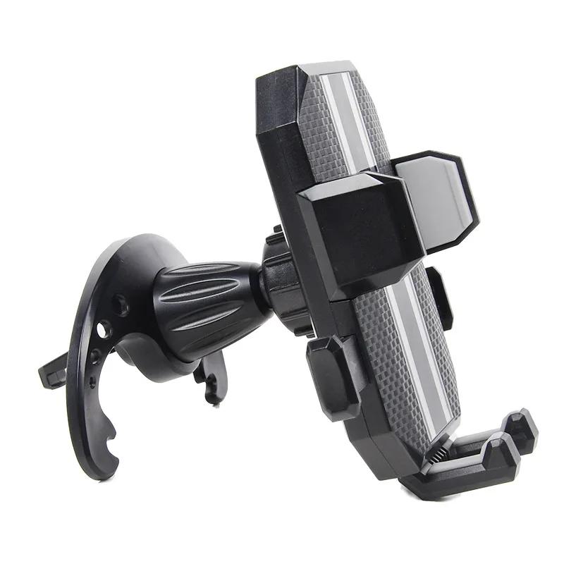 Universal Air Outlet Compatibility Holder for Smartphones - Black White Air Vent Mount Car Phone Holder