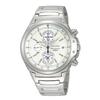 Men's Quartz Watch - White Dial, Stainless Steel Case & Bracelet, Business Style , Ideal for Daily Wear SNA600J1