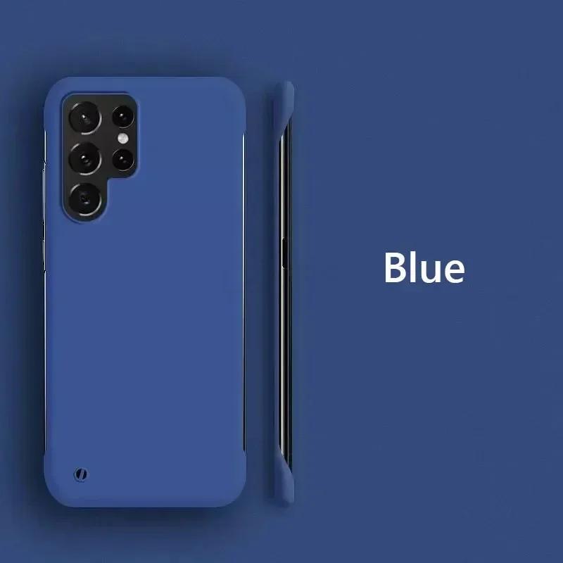Rahmenlose Dünne Skin Hartschalen-Rückseitenabdeckung Hülle An Für Samsung Galaxy S25 S23 FE S24 Ultra S21 FE S22 Plus 5G Stoßfest Fundas Coque