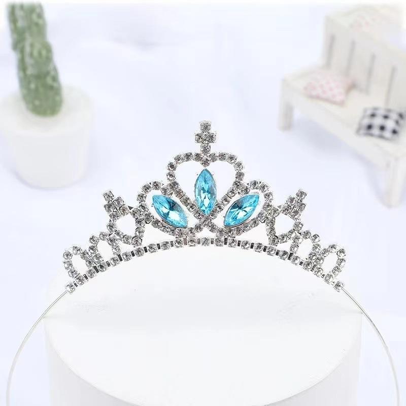 Birthday Crown For Kids Wedding Bridal Tiara Kids Tiara Crown Crystal Girls Princess Headband For Pageants Birthday Party Bridal