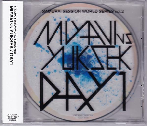 

CD MIYAVI, YUKSEK - Day 1 TOCT40405PROMO EMI 2012 Japan ObiDance & Electronica Used