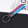 BBKQ7 Leather Car Key Keychainn Pendant Holder Gift For BMW M Performance E46 G80 F48 E84 G01 F30 G11 X1 X3 X5 X6 G07 Auto Accessories
