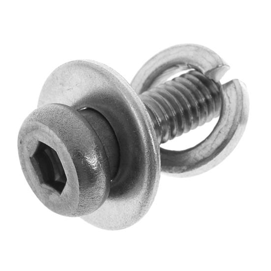 2 Pcs Scooter Rear Wheel Fixed Bolt Screw Metal Fixed Screw Replacement for Xiaomi M365/PRO Electric Scooter Parts Accessories
