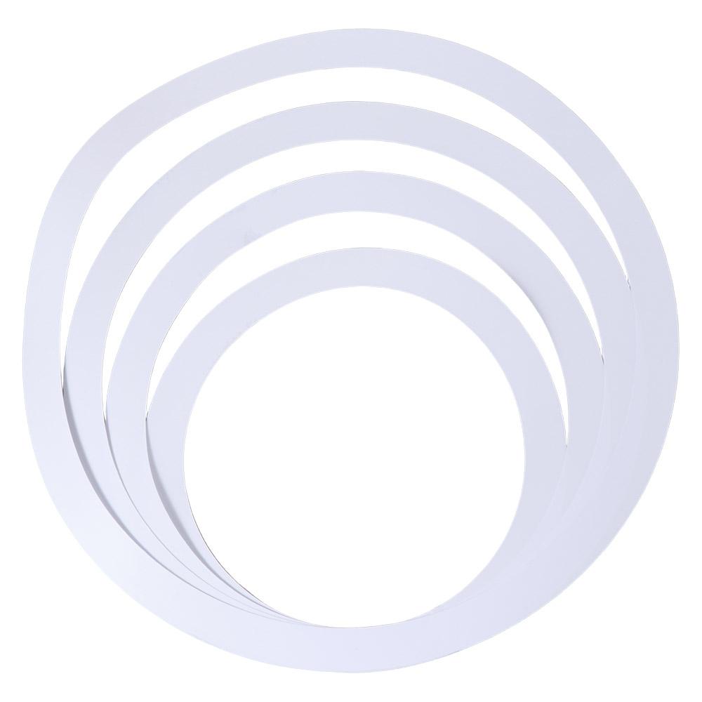 

Round Shape Drum Mute Rings Dampeners 10/12/14/16 inch Drum Practice Pad Home Delicate Stop Voice Muffler Rings Drum белый