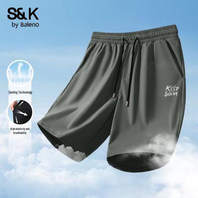 Baleno Men's S&K Ice Silk Casual Shorts