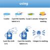 90Pcs Laundry Tablets Underwear Cleaning Soap Children's Clothing Concentrated Washing Powder Detergent for Washing Machines