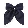 Shein Korean Style Double-Sided Satin Bow Hair Clip