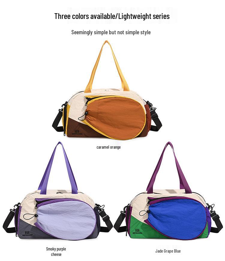 Customizable Lightweight Water-Repellent Outdoor Travel Bag with Wet/Dry Separation for Fitness and Sports