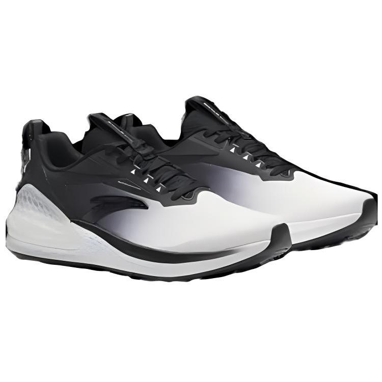 Anta C37+ Cushioning Breathable Lightweight Low top Composite Material Training Running Shoes Men's Black White 912425507-6