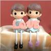 1 Set Hanging Legs Romantic Couple Showpiece | Cute Boy &Girl | Gift for Him/Her, Mother's Day,Home Décor, Living Room,