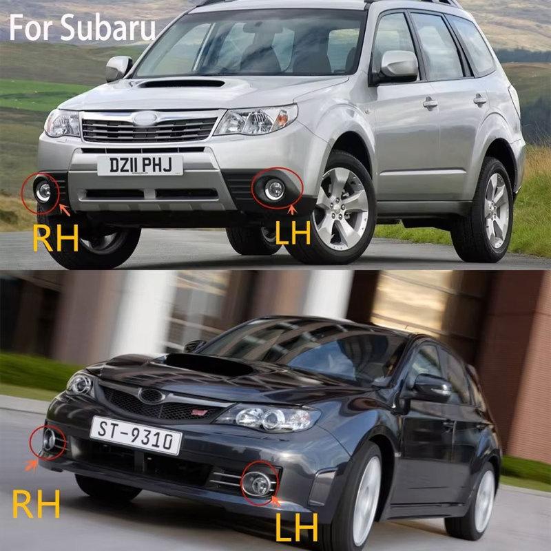 Fog Light for Subaru Impreza WRX STI Forester 2008 2009 2010 2011-2013 Led Front Bumper FogLight Headlight Driving Fog Lamp