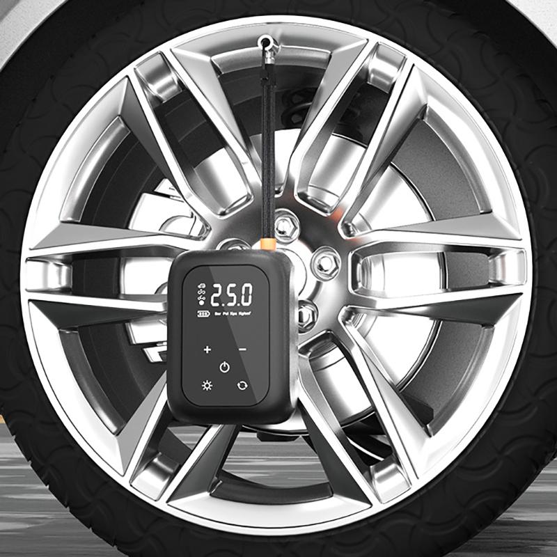 New car intelligent digital display air pump small portable multi-function wireless car tire air pump
