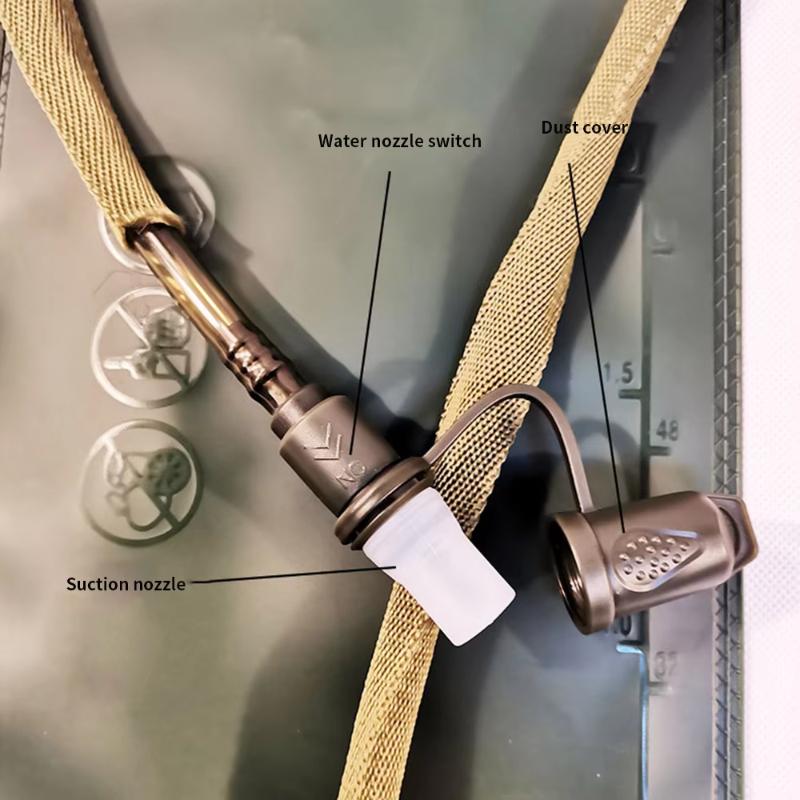 2L/2.5L/3L Water Bladder Water Reservoir Hydration Pack Storage Bag Free Folding Camping Running Hydration Vest Backpack