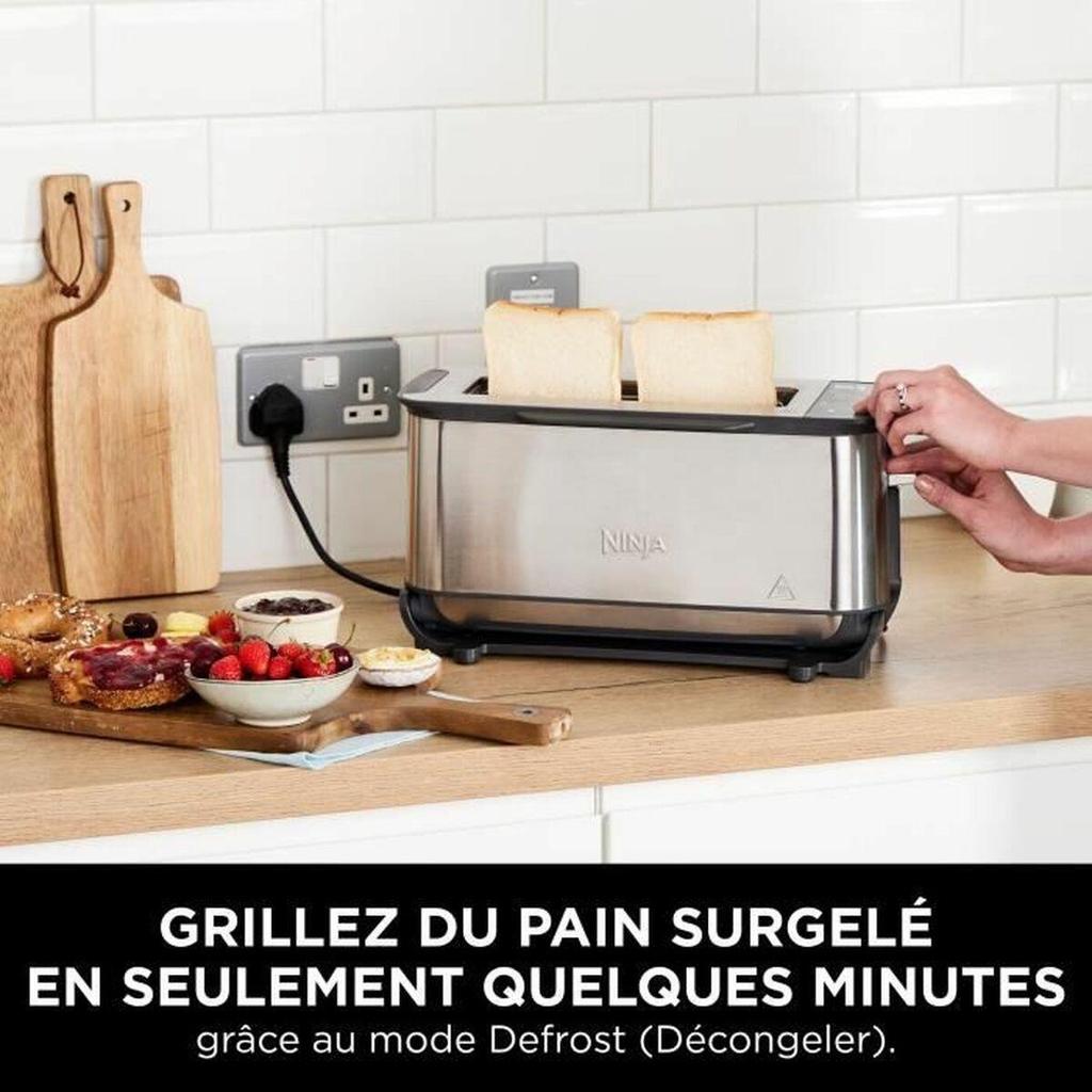 Ninja Foodi 3-in-1 Toaster Silver ST202EU