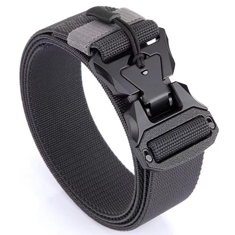 

Магнитная пряжка для быстрого отсоединения, тактический нейлоновый ремень, тренировочный ремень для отдыха на открытом воздухе, повседневный мужской ремень 125cm