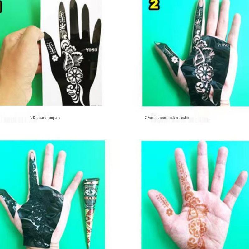 Golecha Semi-Concealing Waterproof Henna Freckle & Tattoo Paste