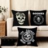 Movie G-Goonies Cushion Cover Soft Plush Fabric Double-Sided Printed Sofa Cushion Cover For All Seasons Home Decor Gift