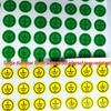Waterproof Self-adhesive Anti-static Grounding Safety Stickers - 60 Per Sheet